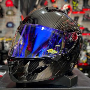 VISOR SHARK GP PRO/AERON TRASLUCIDO AZUL (AAA)