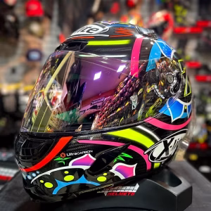 VISOR X-LITE X803 TRASLUCIDO PURPURA (AAA)